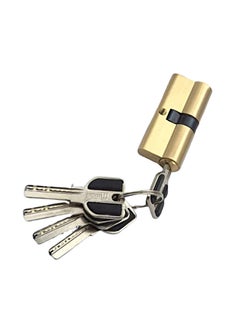 Door lock Cylinder With Key Multicolour
