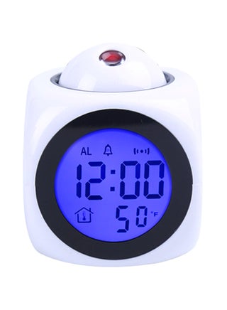 Multi-Function Projection Voice Clock Report With Thermometer White - v1584005879/N35245196A_1