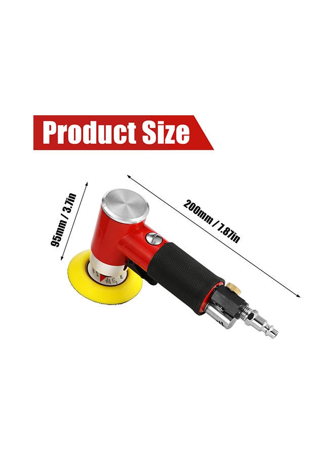 High Speed Pneumatic Sanding Machine Red/Black 18x6x10.50cm  - Image 2