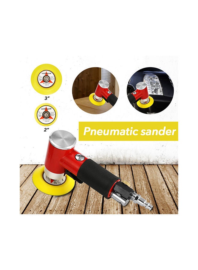 High Speed Pneumatic Sanding Machine Red/Black 18x6x10.50cm  - Image 5