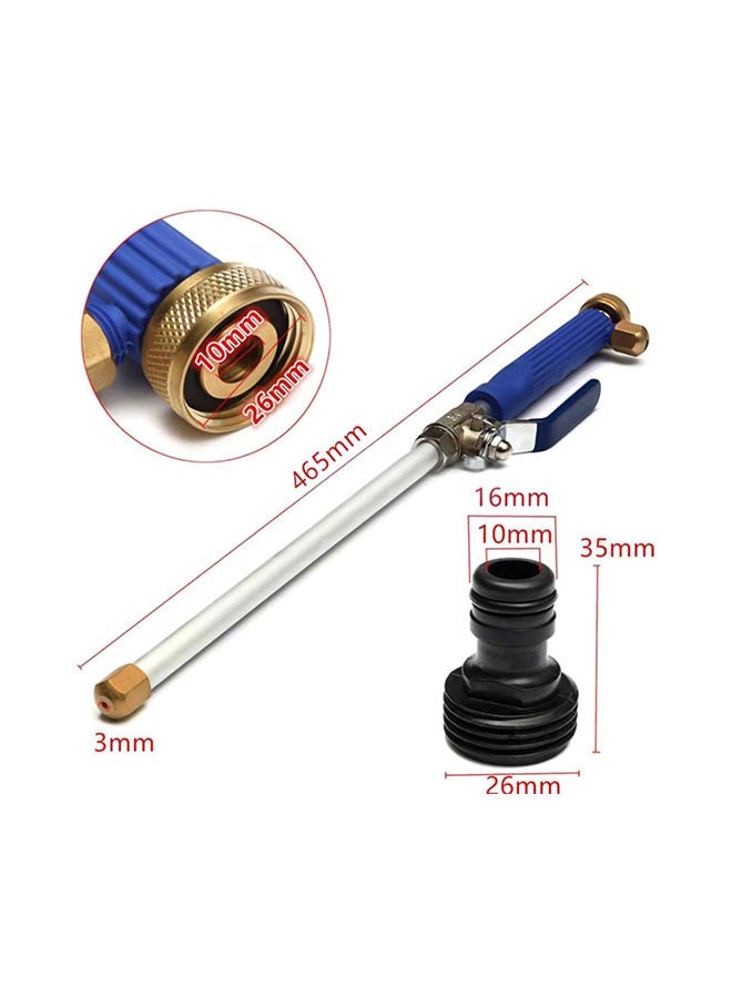 High Pressure Power Washer Spray Nozzle Blue/Silver 47x4x7cm - Image 4