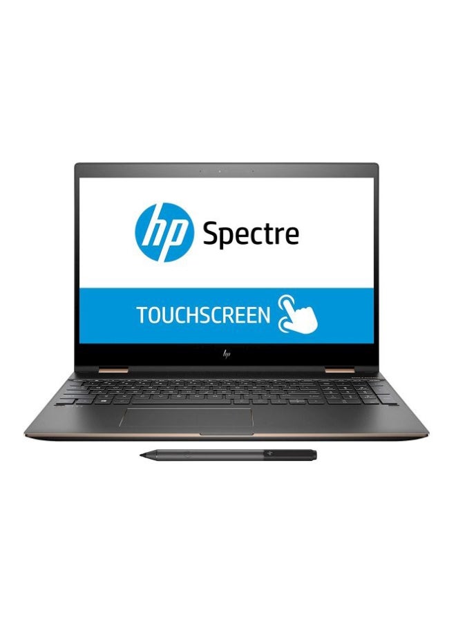 HP - Spectre x360 15T Convertible 2-In-1 Laptop With 15.6-Inch Display, Core i7 Processor/16GB RAM/512 SSD/2GB NVIDIA GeForce MX150 Graphic Card With Stylus Pen Dark Ash Silver - Image 1