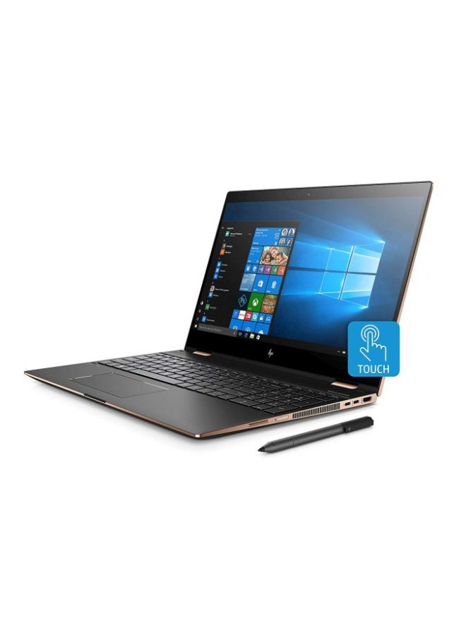 HP - Spectre x360 15T Convertible 2-In-1 Laptop With 15.6-Inch Display, Core i7 Processor/16GB RAM/512 SSD/2GB NVIDIA GeForce MX150 Graphic Card With Stylus Pen Dark Ash Silver - Image 1