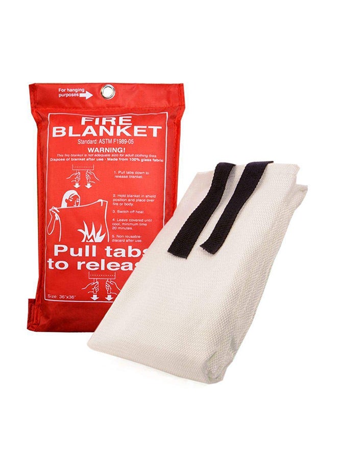High-Grade Fire Blanket Beige 1.2 x 1.8meter  - Image 2