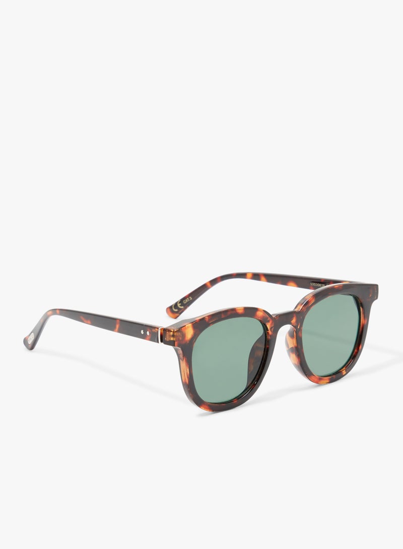 Mango Man Men's Tortoiseshell Detailed Sunglasses Brown  - Image 3