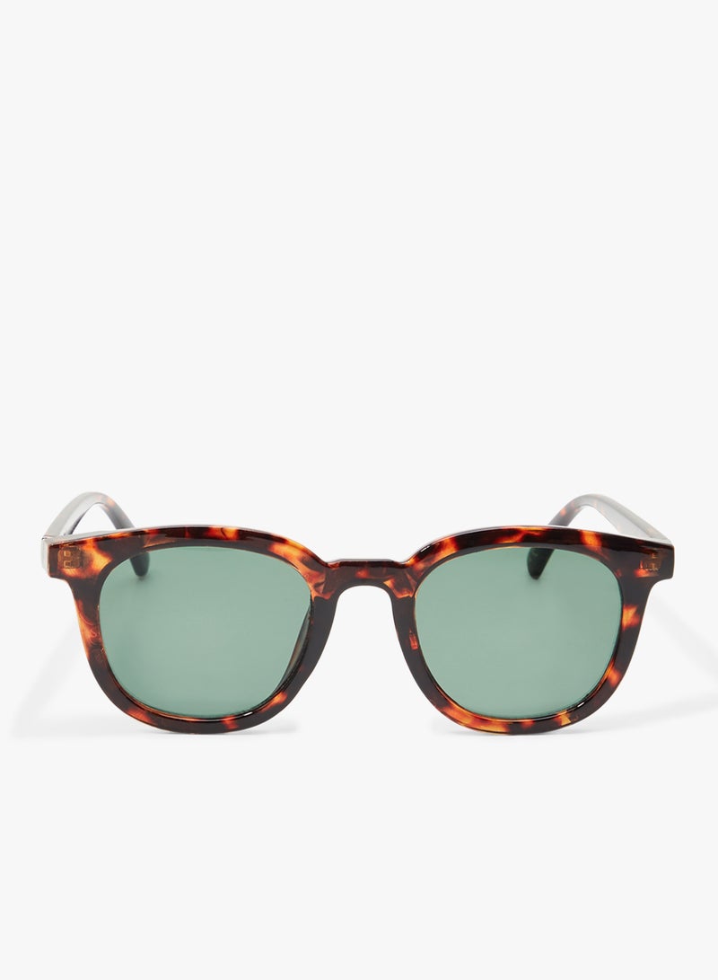 Mango Man Men's Tortoiseshell Detailed Sunglasses Brown  - Image 1