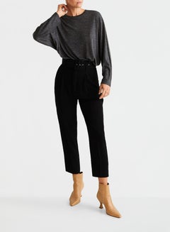 MANGO Flecked T-Shirt Dark Grey  - Image 2