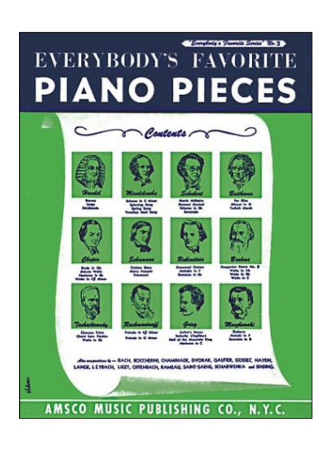 Everybody'S Favorite Piano Pieces Paperback English by Hal Leonard Corp - 40427 