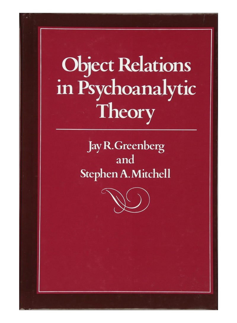 Object Relations In Psychoanalytic Theory Hardcover English by Jay R. Greenberg - 01-Jul-84 