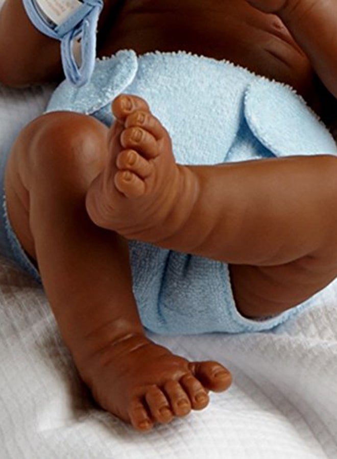 JC TOYS Real Boy African American Baby Doll 14inch  - Image 2
