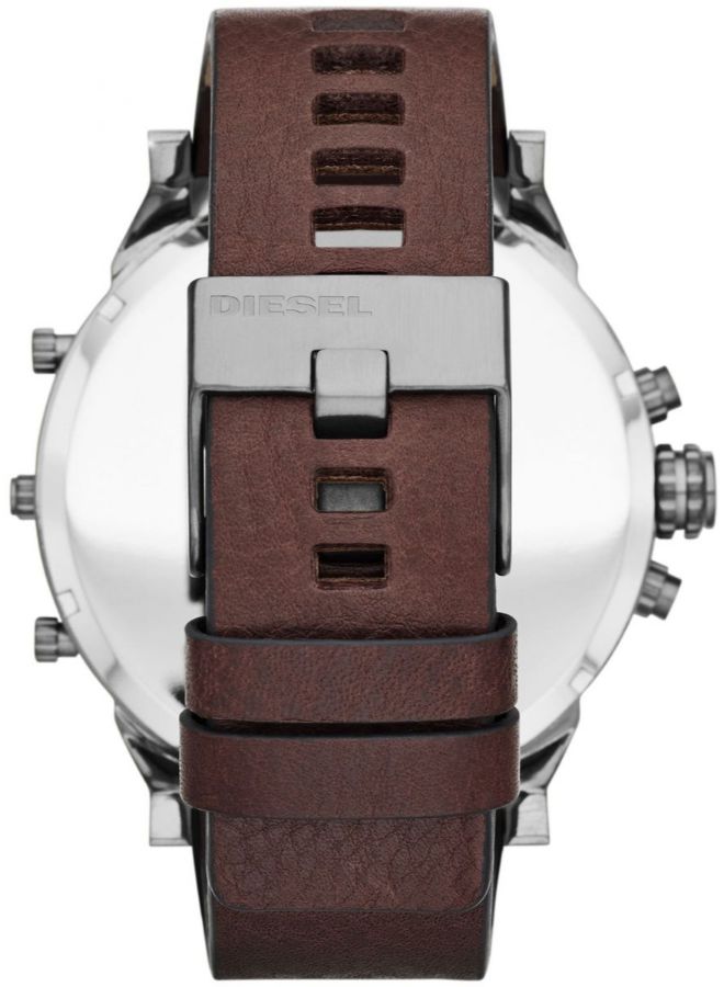 DIESEL men Leather Chronograph Watch Dz7314 - Image 2