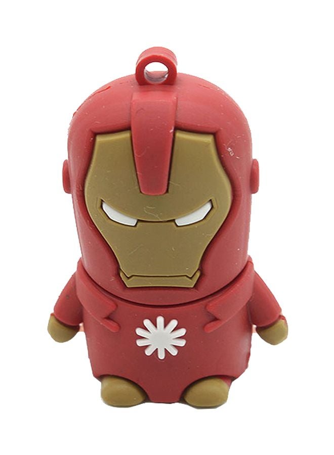 Ironman Shaped Flash Memory Drive 16 GB