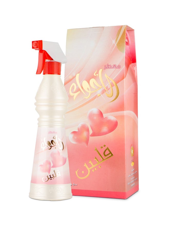 Sedr Al-Khaleej Perfumes Two Hearts Freshener White/Red 500ml  - Image 2