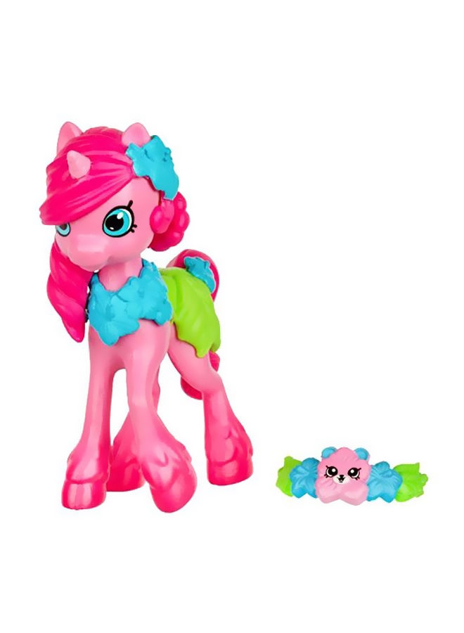 Shopkins Happy Places Rainbow Beach Tropicorn Lil' Pony Figure 56847 4inch  - Image 1
