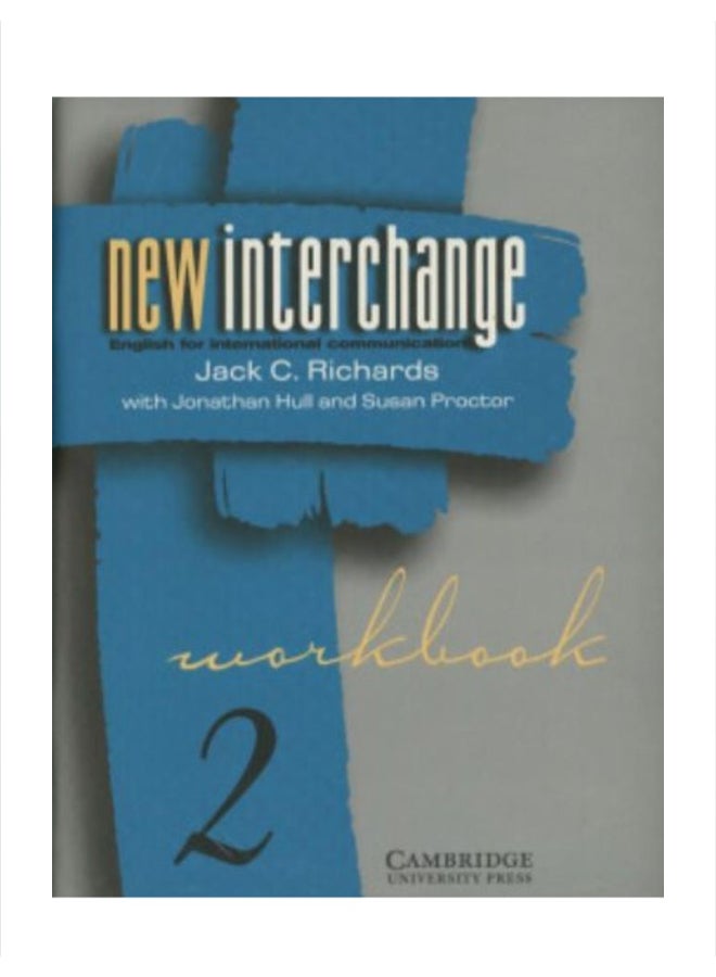 New Interchange Workbook 2 paperback english 