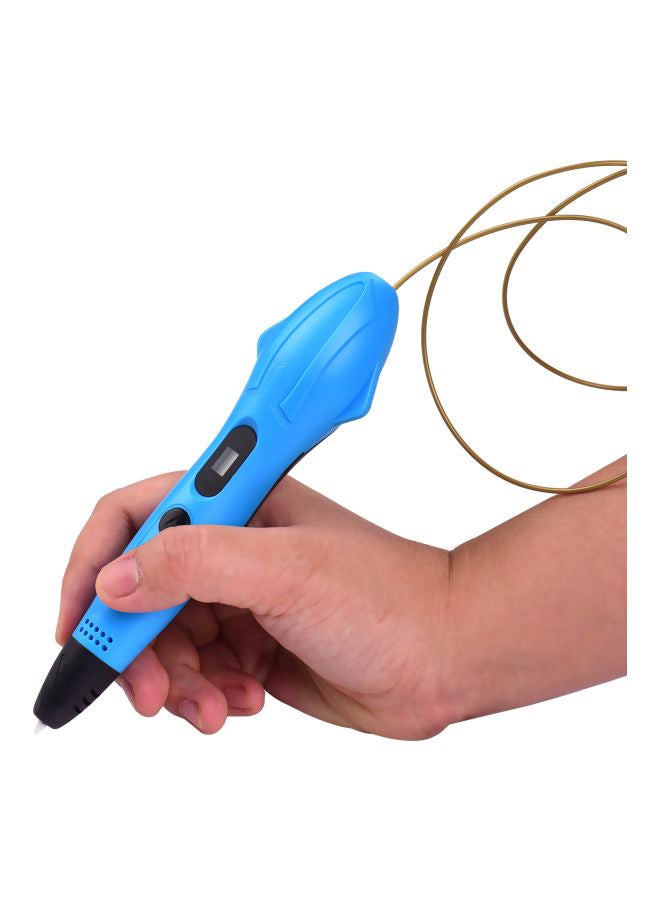 3D Printing Pen Blue/Black - Image 4