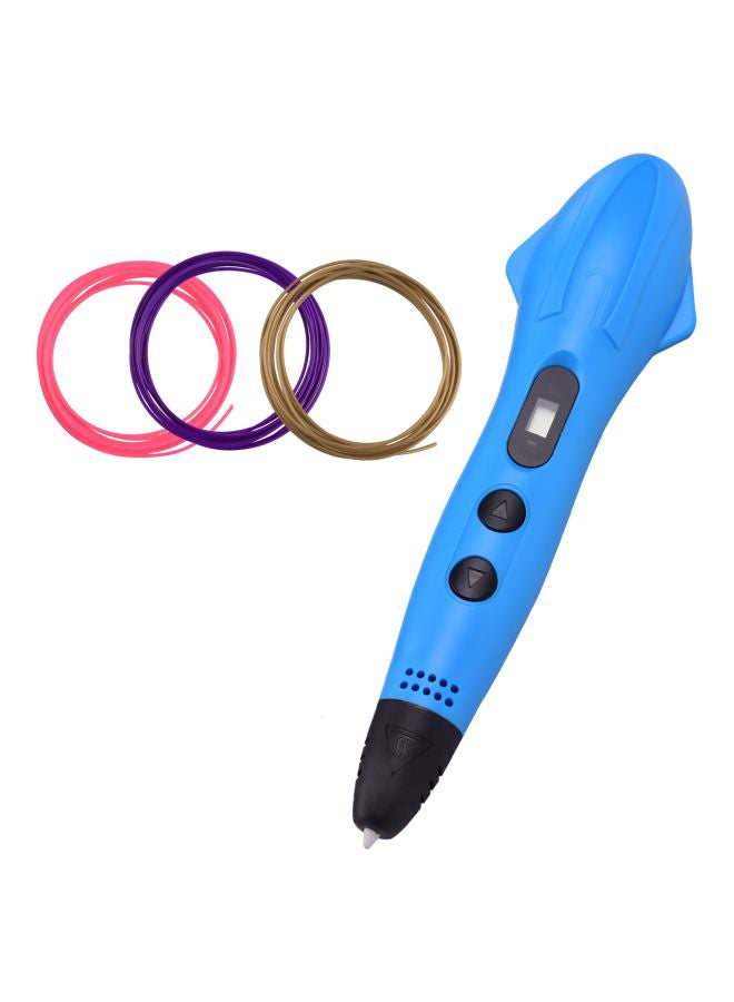 3D Printing Pen Blue/Black - Image 1
