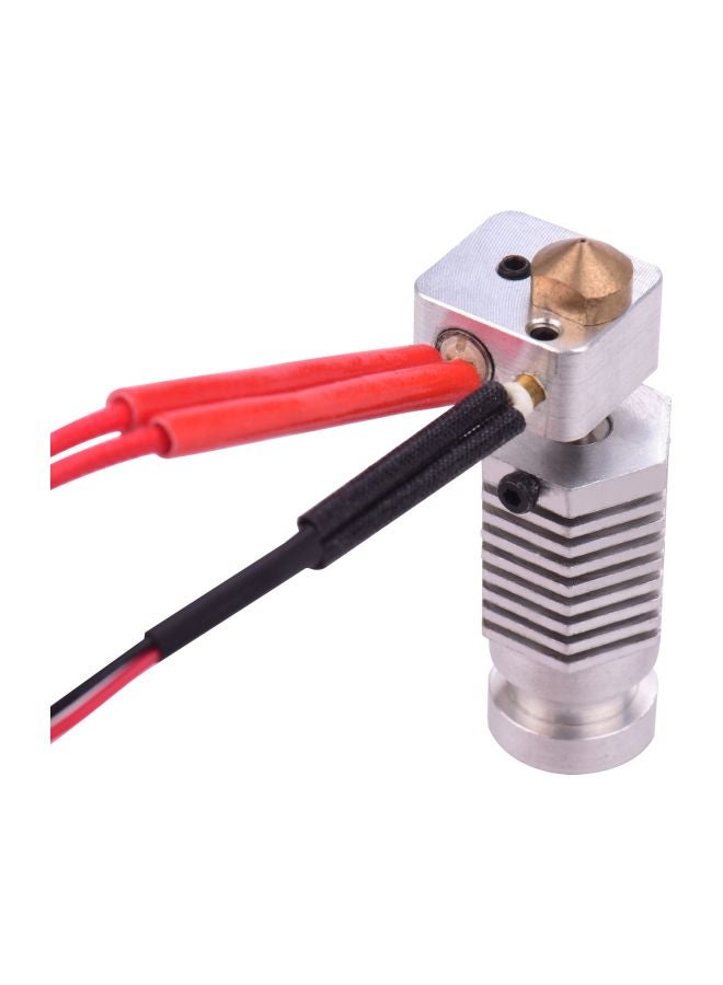 Generic - All Metal Hotend Extruder Kit With Connection Red/Black/Silver - Image 1