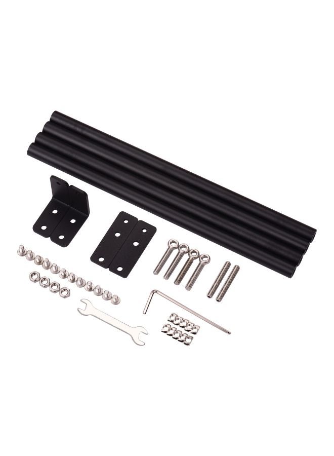 Aibecy 43-Piece Upgrade Supporting Pull Rod Kit Set Black/Silver  - Image 1