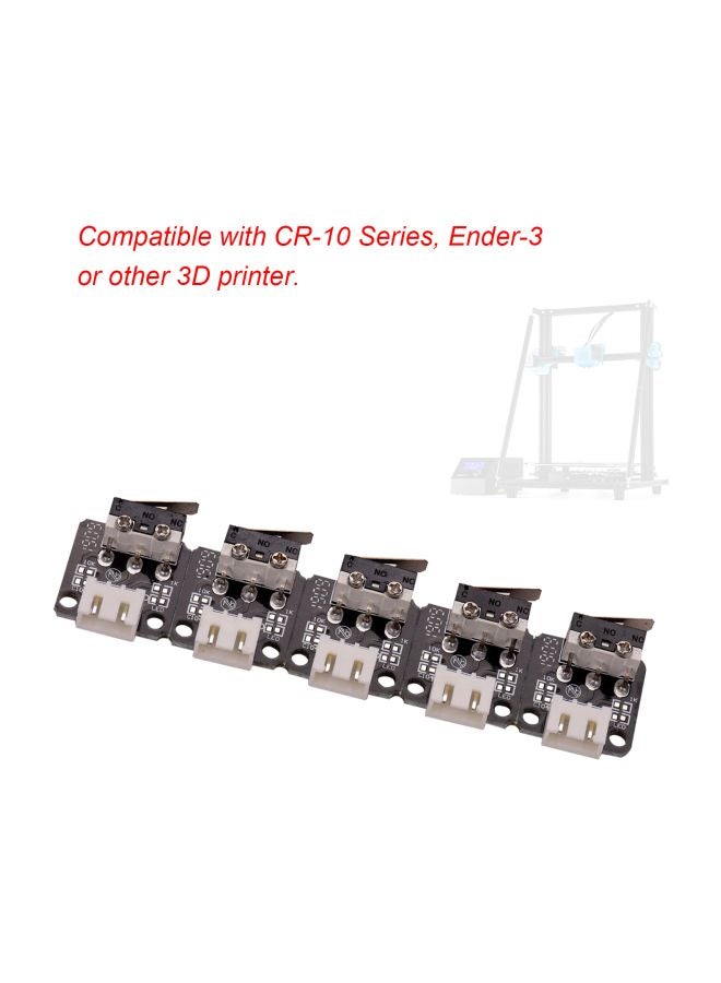 Aibecy - 5-Piece Endstops Limit Switch Set Black/White - Image 1