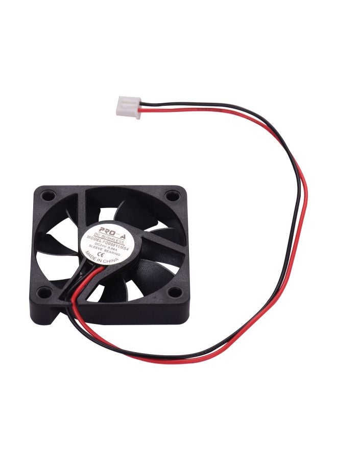 Aibecy Brushless Cooling Fan With Sleeve Bearing For Ender 3 3D Printer Black/Red  - Image 4