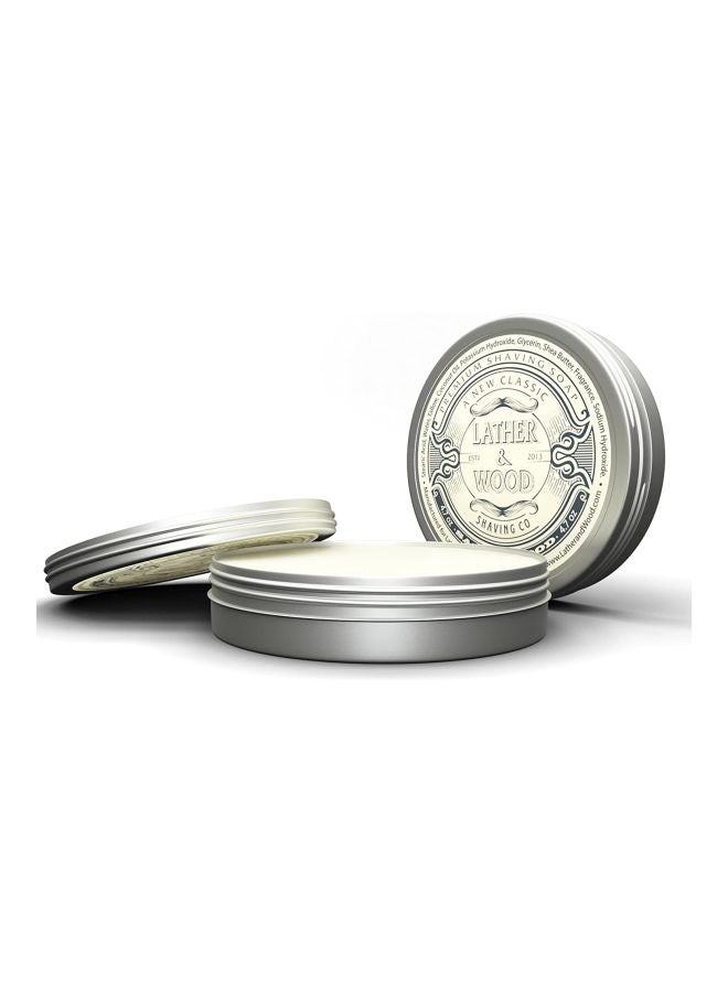 Lather & Wood Shaving Co. - Premium Shaving Soap Sandalwood - Image 1