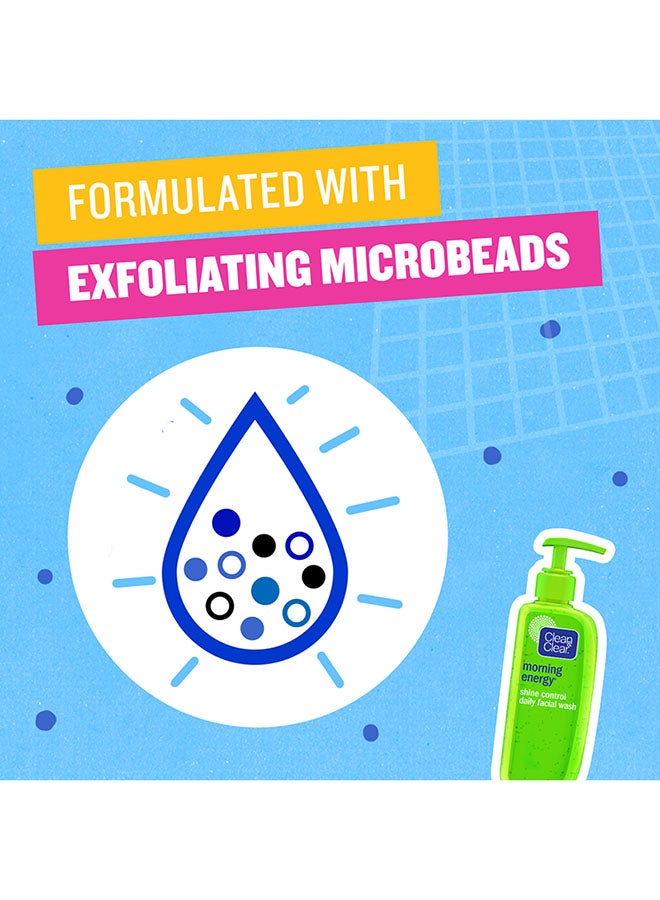 كلين أند كلير غسول الوجه اليومي للتحكم في لمعان الصباح مع فرك مجاني - Image 4