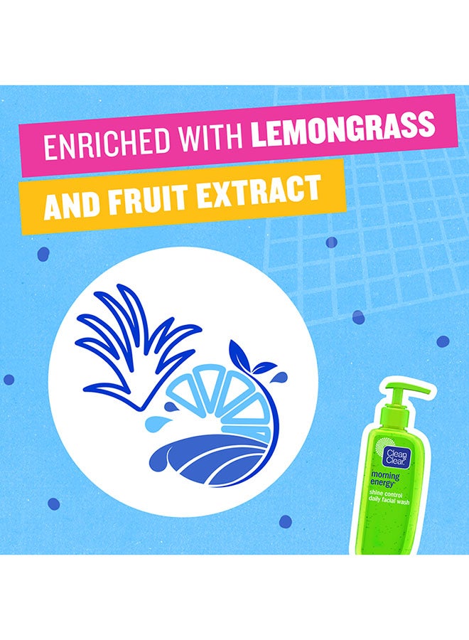 كلين أند كلير غسول الوجه اليومي للتحكم في لمعان الصباح مع فرك مجاني - Image 3