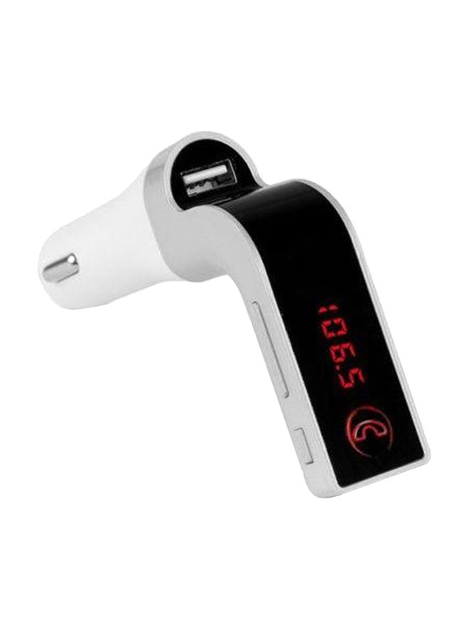 Bluetooth FM Transmitter With USB Car Charger 1bi.330.81242077.18 White/Black 
