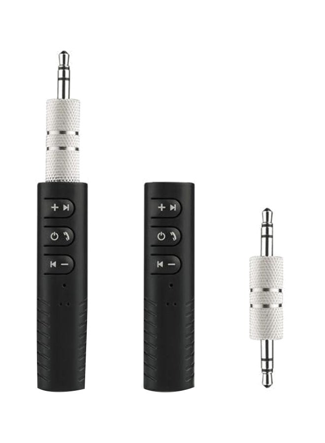 NuSense Wireless Bluetooth Music Receiver With 3.5mm Port 1bi.330.09001412.18 Black/Silver - Image 2