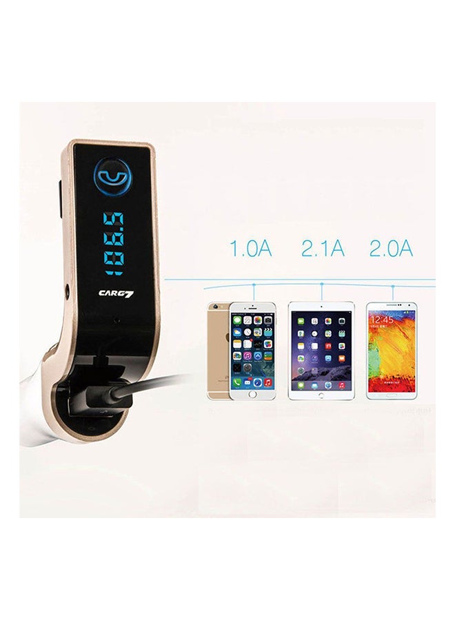 كار جي 7 جهاز إرسال FM بتقنية البلوتوث مع شاحن سيارة USB 1bi.330.13324079.18 ألوان متعددة - Image 3