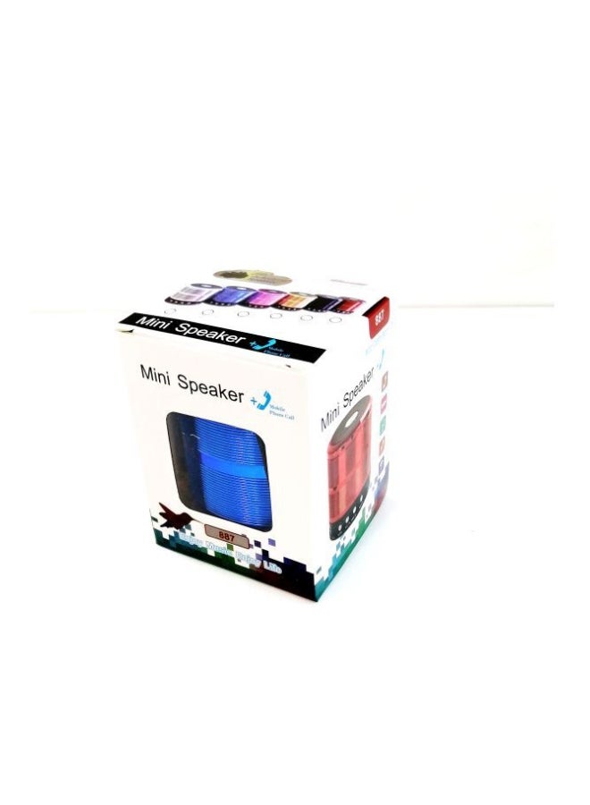 Portable Bluetooth Speaker Blue - Image 2