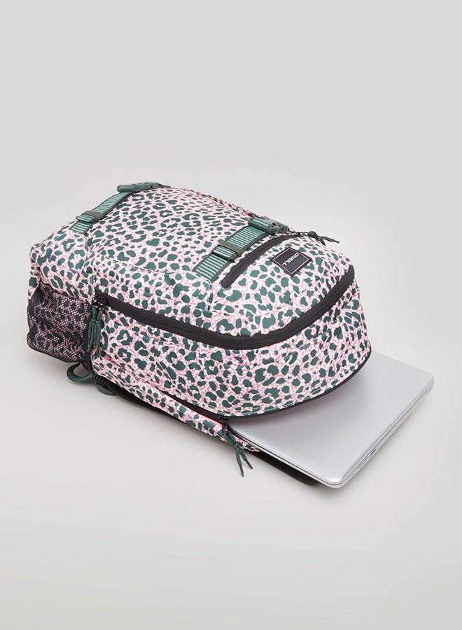 O'NEILL Zipper Closure Printed Backpack Pink  - Image 4