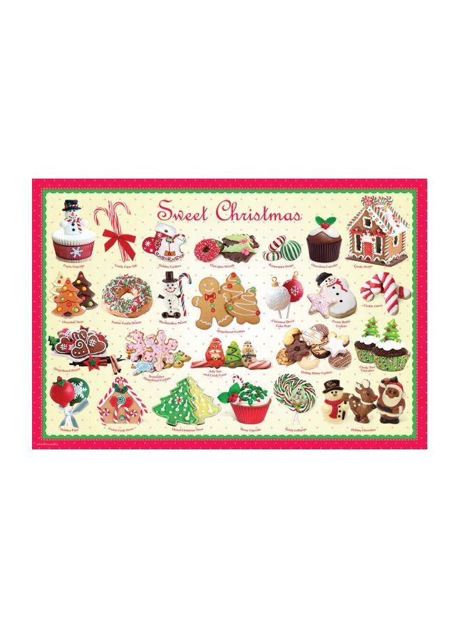 يورو جرافيكس أحجية تركيب الصور المقطعة سويت كريسماس مكونة من 100 قطعة طراز 6100-0433 - Image 2