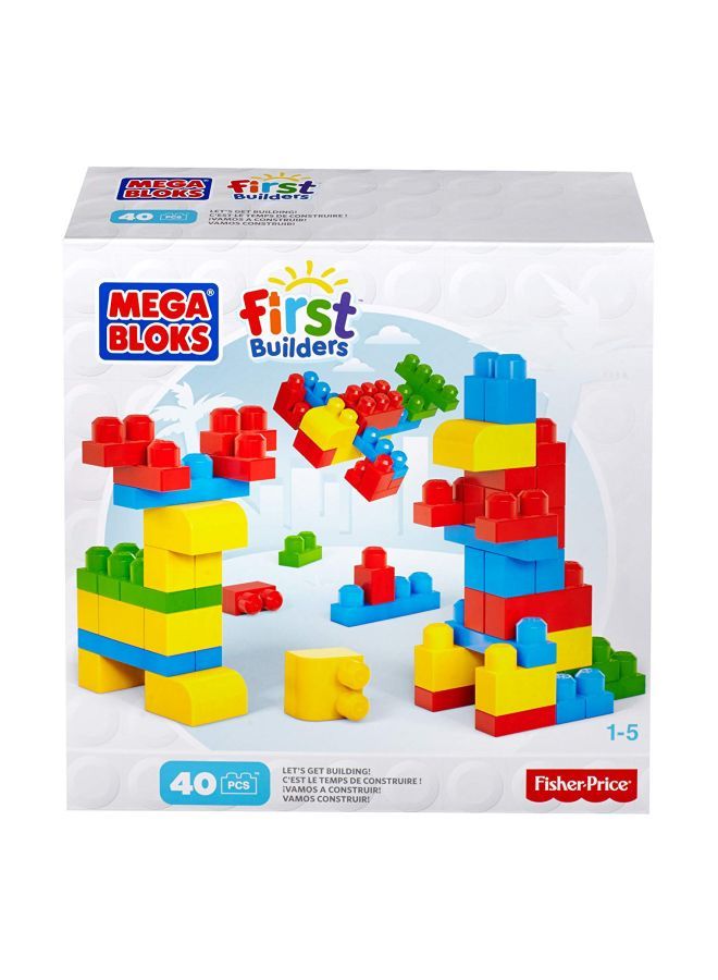 DCJ17 40-Piece Let's Start Building Block Set DCJ17 40 1+ Years - v1584017243/N33670530A_3