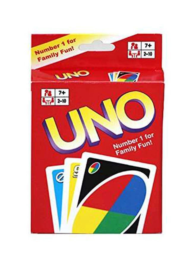 Mattel Games Get Wild 4 Uno Card Game 2.03x9.14x14.48cm - Image 1