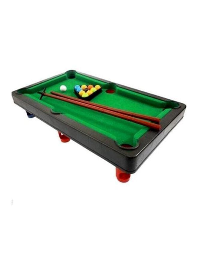 Pack Of 15 Mini Billiard Ball Snooker Pool Table Top Set 