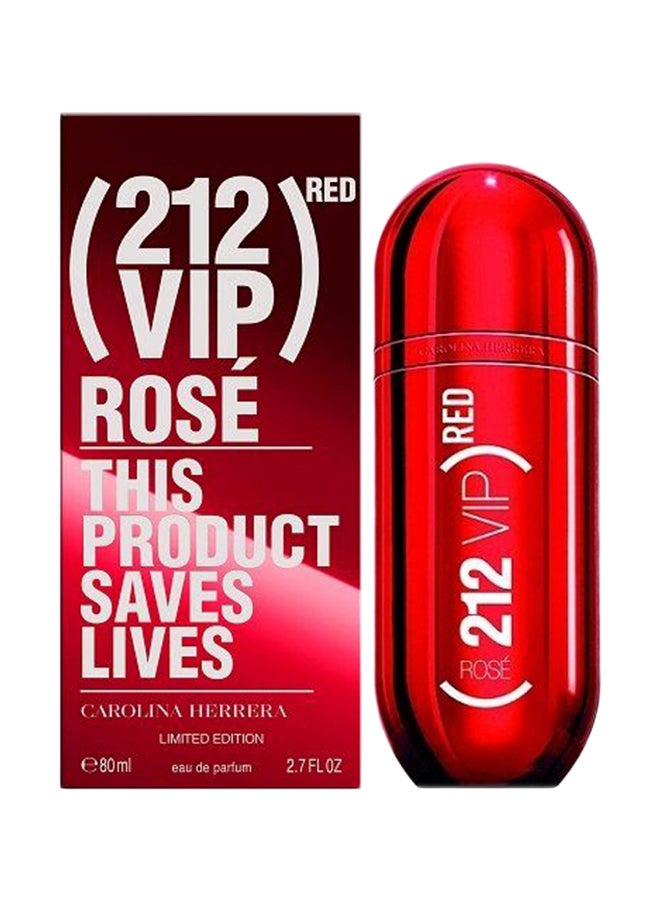 CAROLINA HERRERA - 212 VIP Rose Red EDP 80ml - Image 1