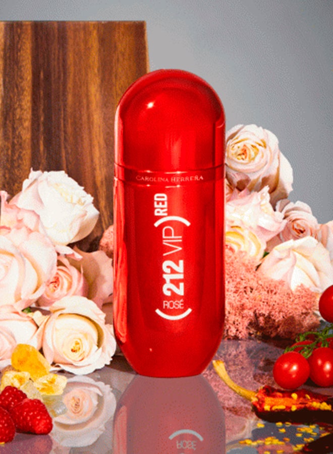 CAROLINA HERRERA - 212 VIP Rose Red EDP 80ml - Image 1