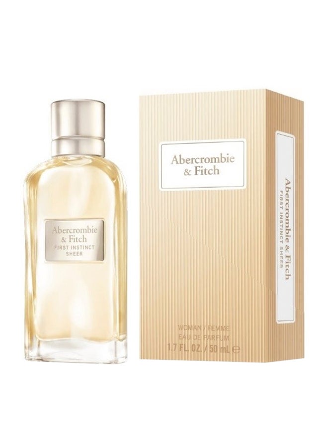 Abercrombie and Fitch First Instinct Sheer EDP 50ml  - Image 1