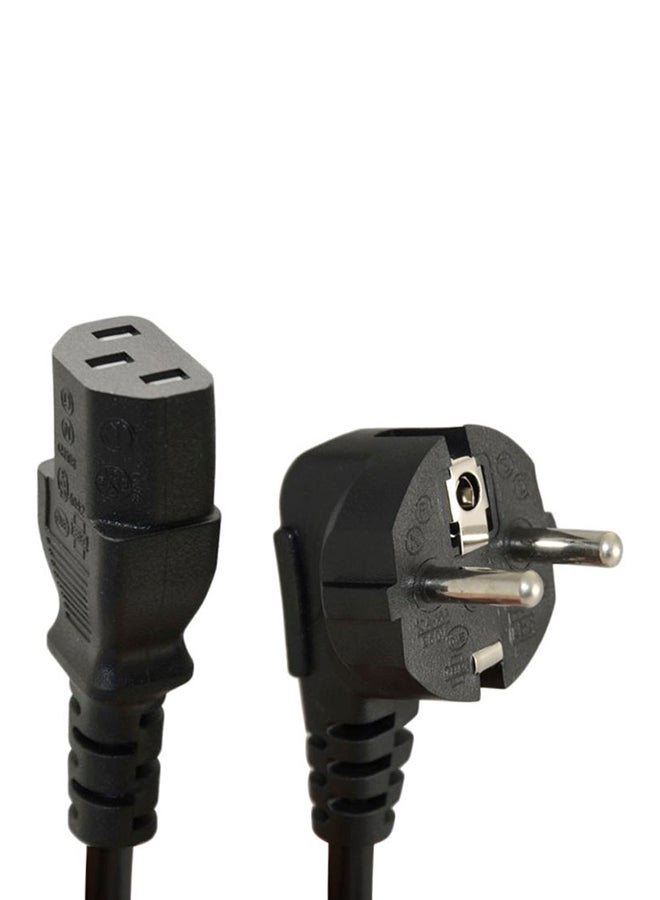 Generic - Power Cable For Computer Black - Image 1