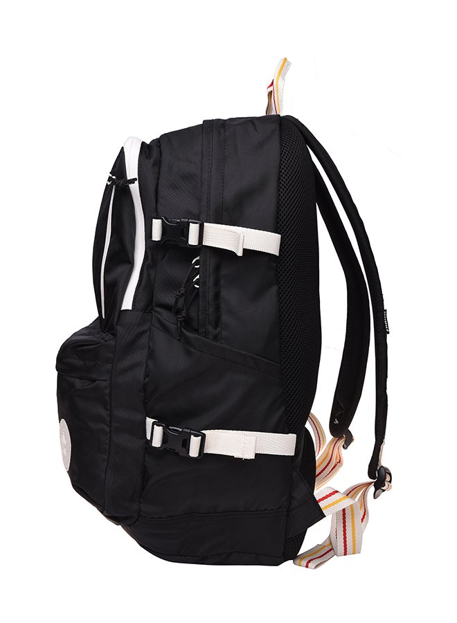 Twisted Varsity Straight Edge Backpack 23 Litres Black