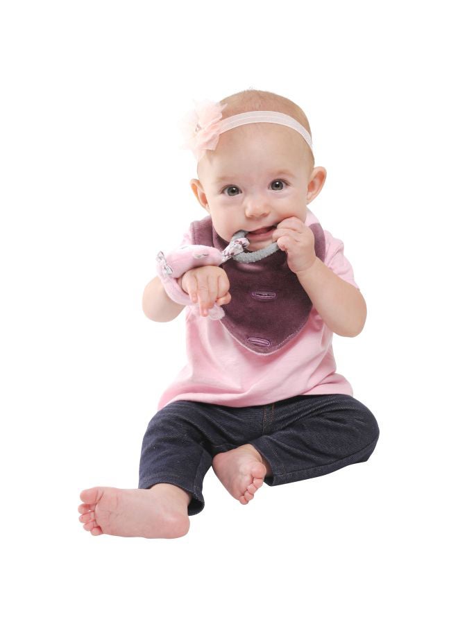 Malarkey Kids - Buddy Bib 3 In 1 Teething Toy And Bib (3-12 Months) - Image 1