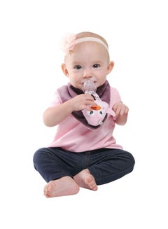 Malarkey Kids Buddy Bib 3 In 1 Teething Toy And Bib (3-12 Months)  - Image 5