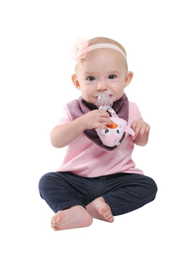 Malarkey Kids - Buddy Bib 3 In 1 Teething Toy And Bib (3-12 Months) - Image 1