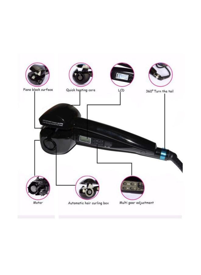 Professional Hair Curler Black - Image 4