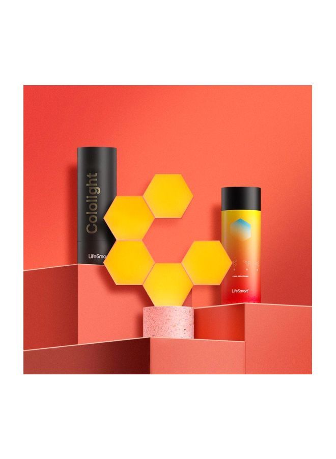 Cololight Smart LED Light Panel White/Pink/Yellow 86x74.5x30.5mm - Image 2