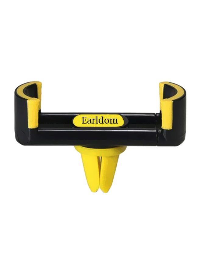 Earldom Mobile Airvent Car Mount Holder Yellow/Black