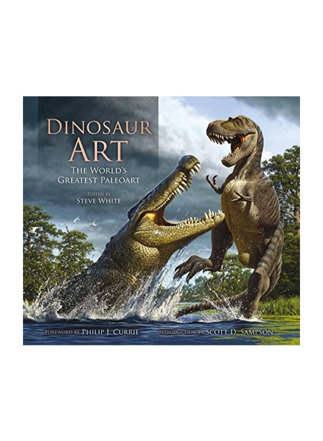 Dinosaur Art Hardcover English by Steve White - 41660