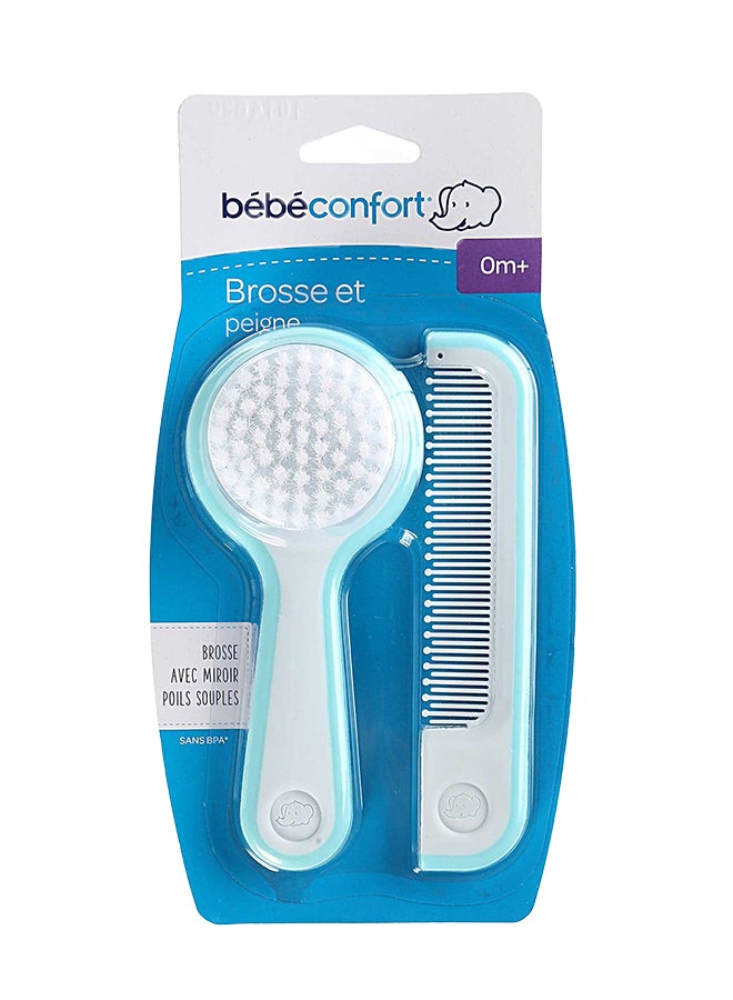 bebe confort Peigne Hair Brush With Comb White/Blue